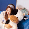 Peluche vache avec poils doux