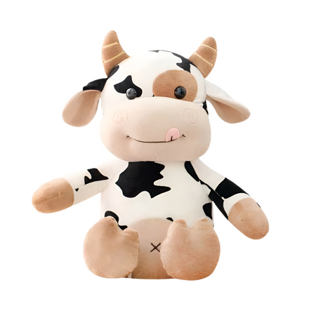 Peluche vache tachetée