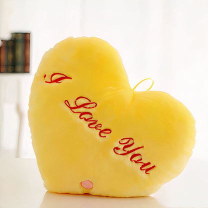 Oreiller lumineux en peluche