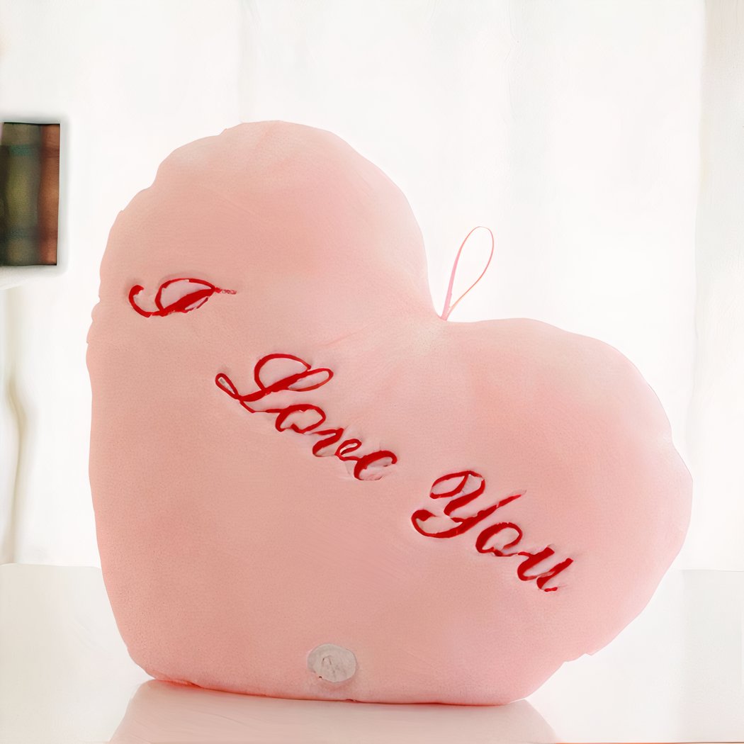 Oreiller lumineux en peluche