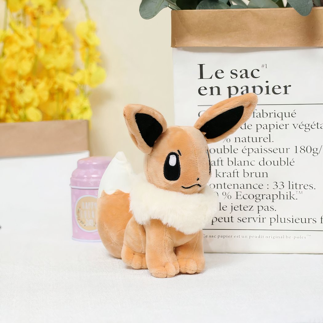 Pack de peluche Pokemon Evoli 20cm + Aquali toute douce