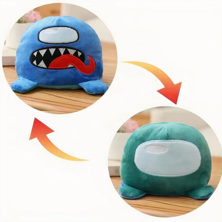 Peluche Among Us réversible