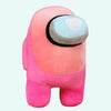 Peluche Among Us rose saumon