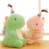 Peluche Dinosaure avec queue colorée