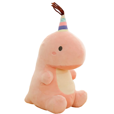 Peluche Dinosaure avec queue colorée
