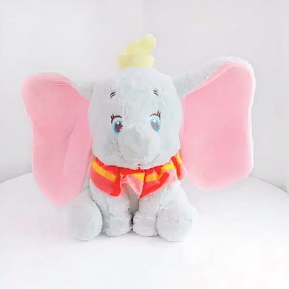 Peluche Dumbo gris tout doux