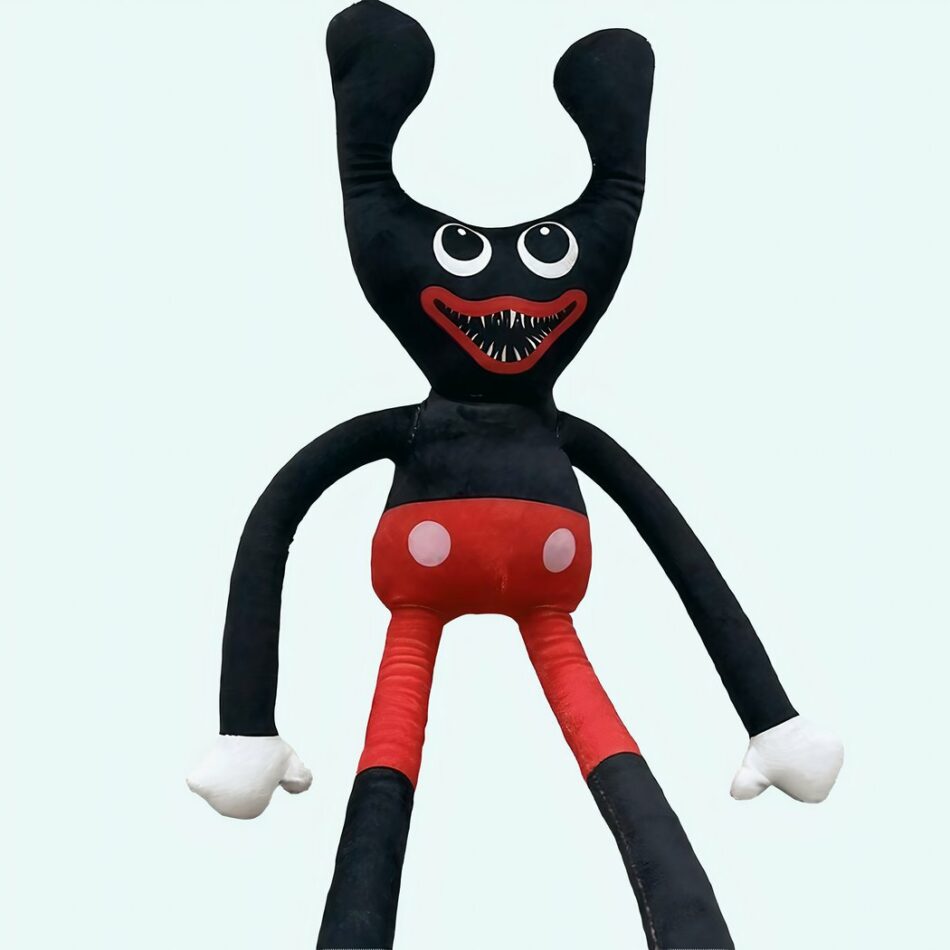 Peluche Huggy Wuggy qui fait peur en Mickey