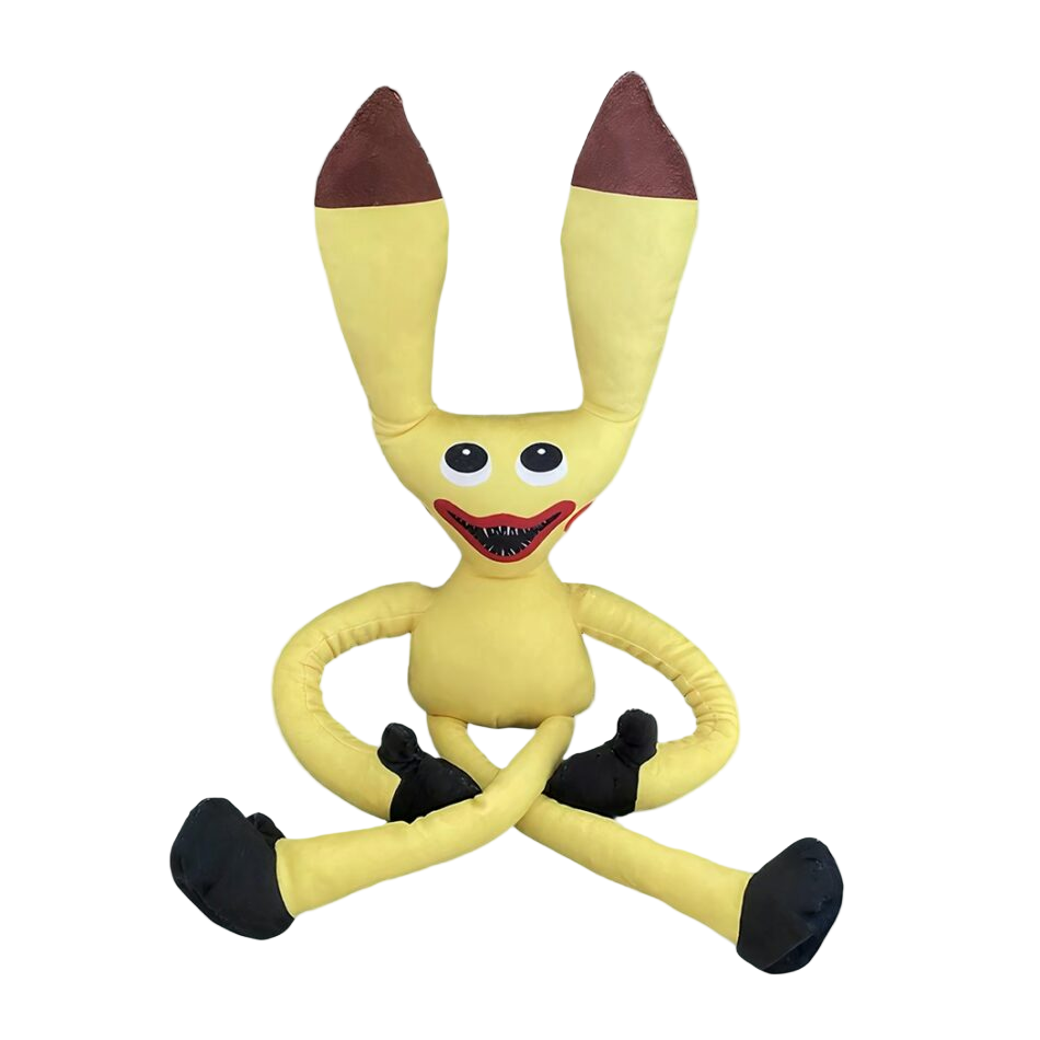 Peluche Huggy Wuggy qui fait peur en Pikachu