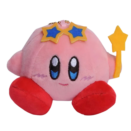 Peluche Kirby avec étoiles bleues