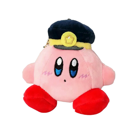 Peluche Kirby avec képi de marin