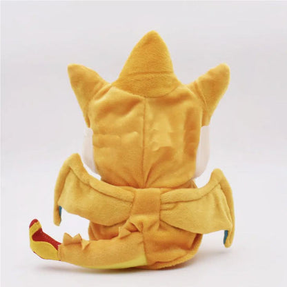 Peluche Pikachu déguisé en Dracaufeu