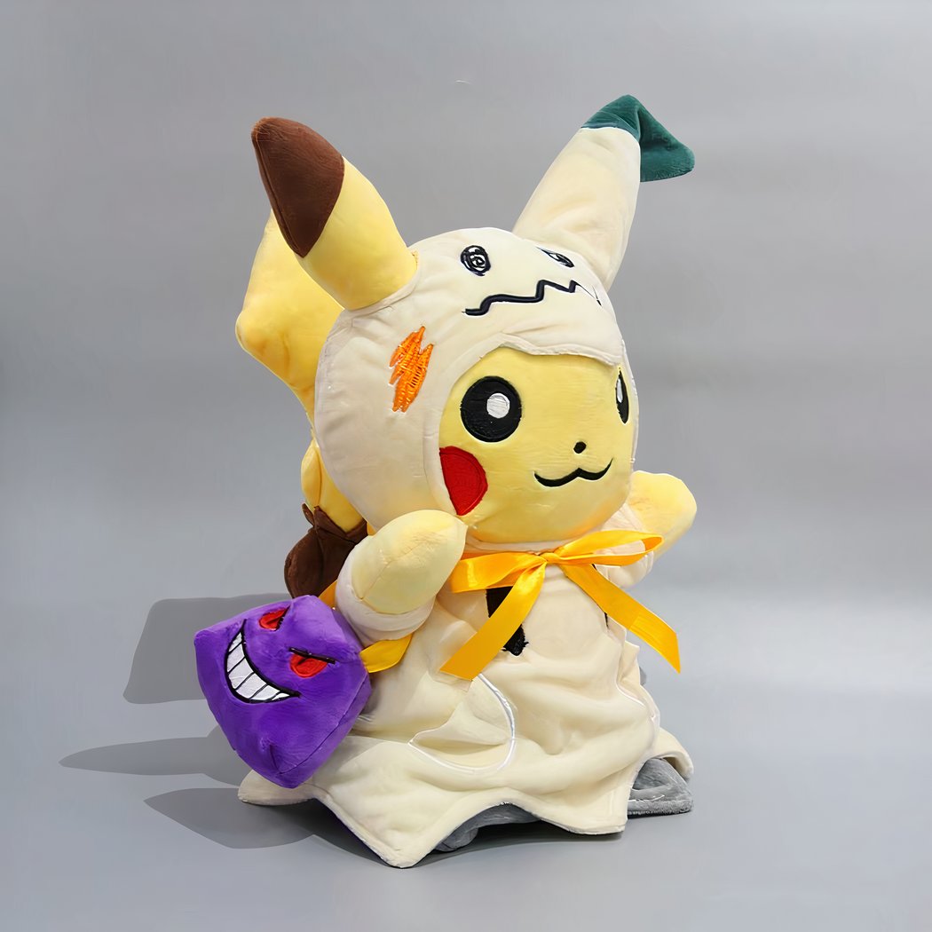 Peluche Pikachu fantome Halloween