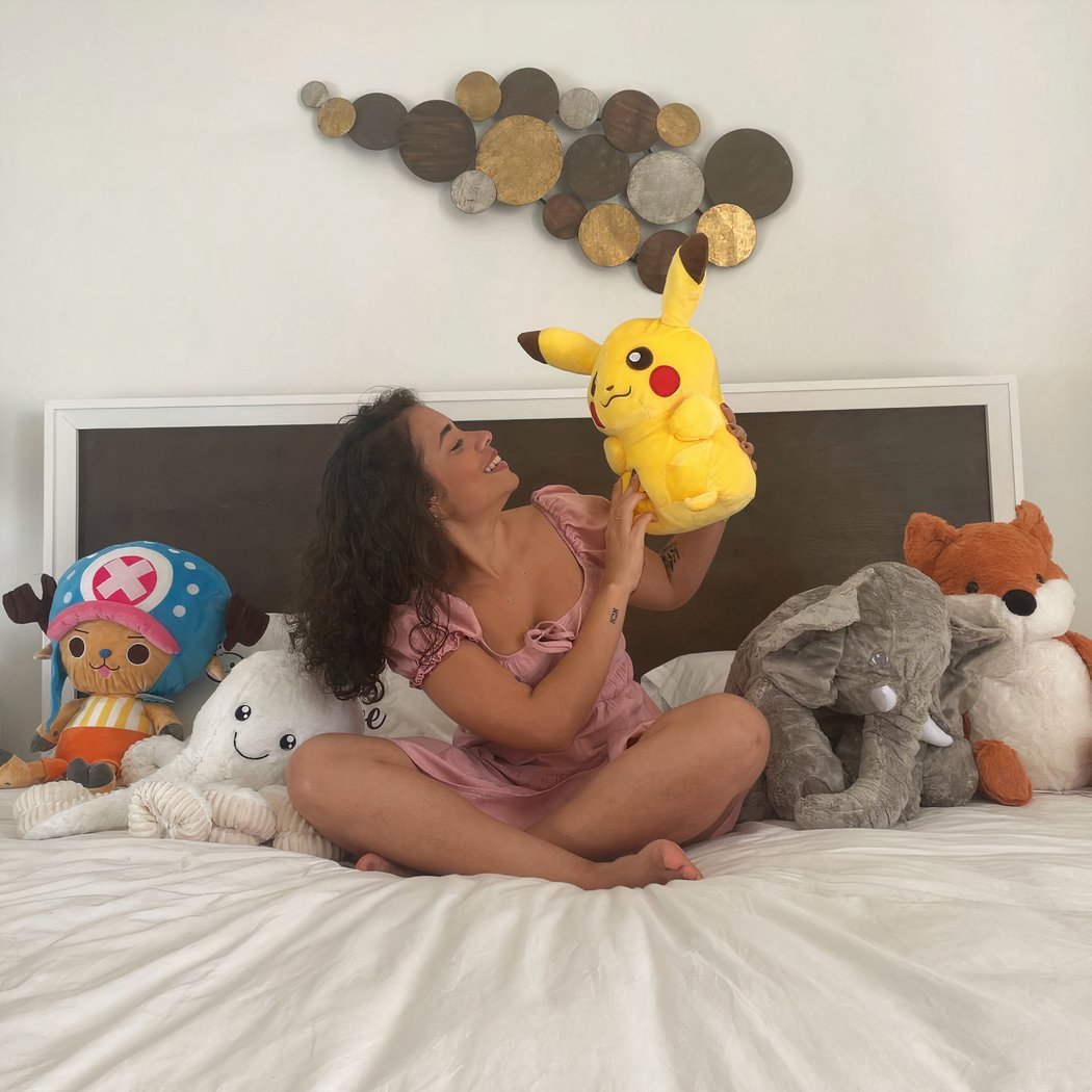 Pack de peluche Pikachu qui dort super mignon