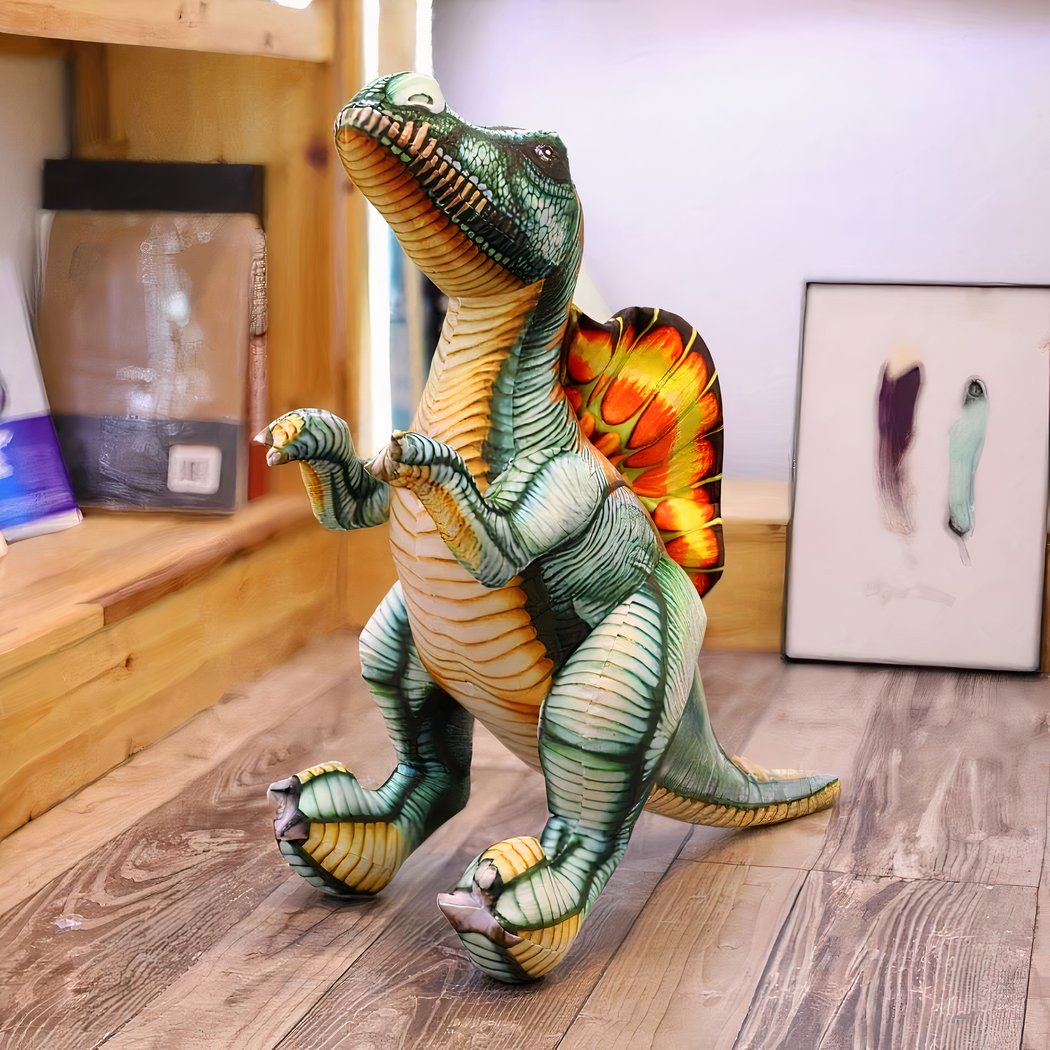 Peluche Spinosaurus Vert