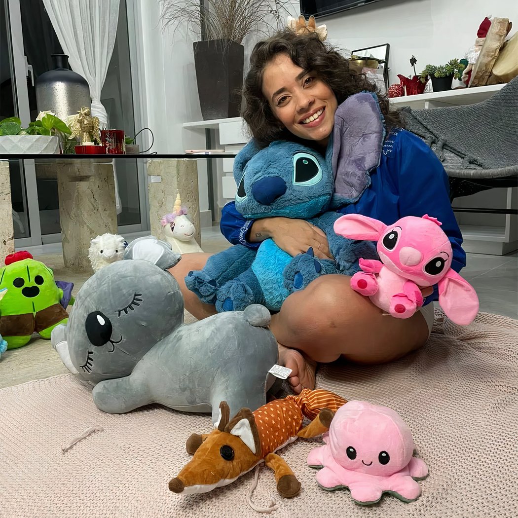 Pack de peluche Stitch tout doux + Angel trop mignon