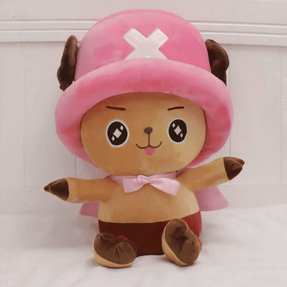 Peluche Tony Chopper One Piece mignon rose
