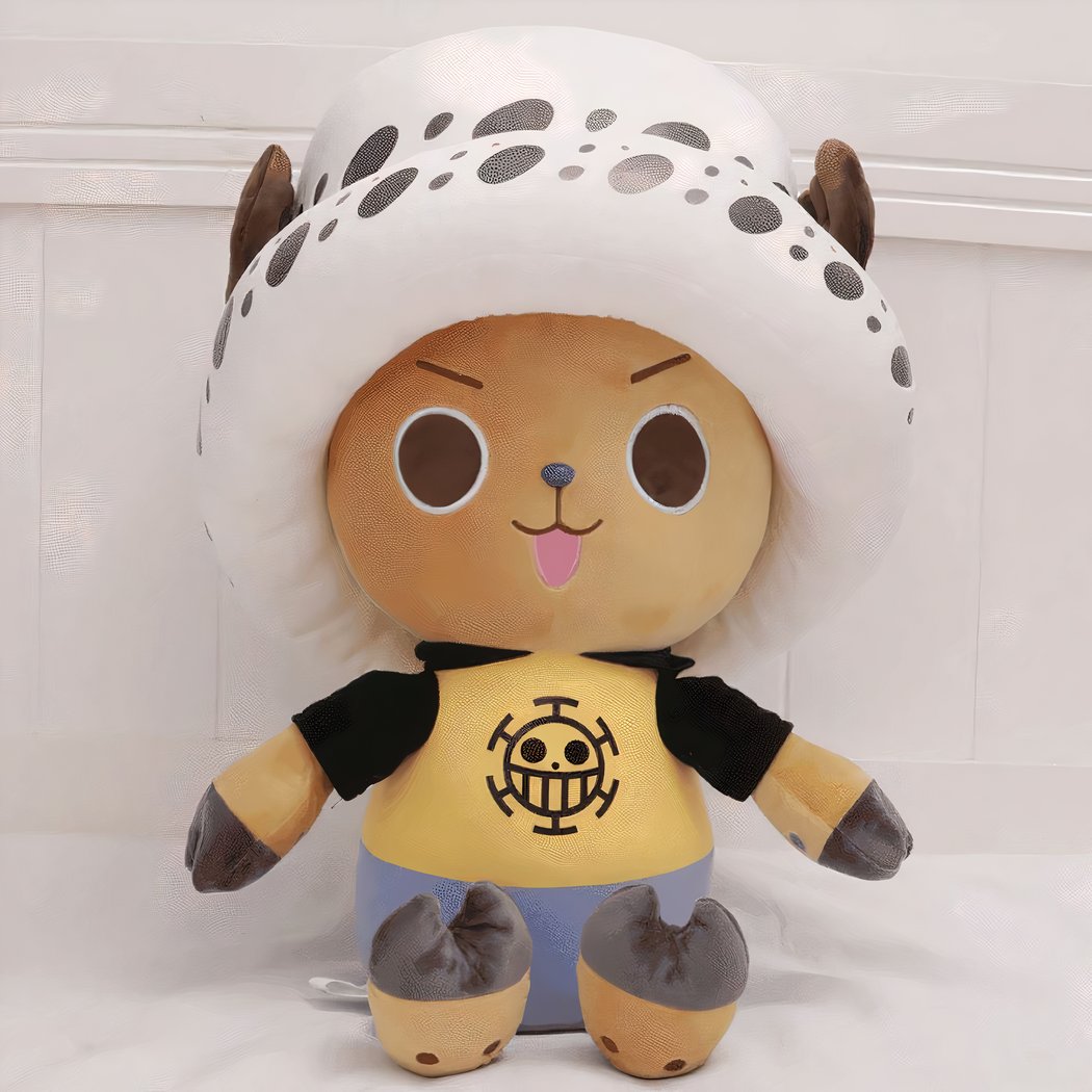 Peluche Tony Chopper One Piece méchant blanc
