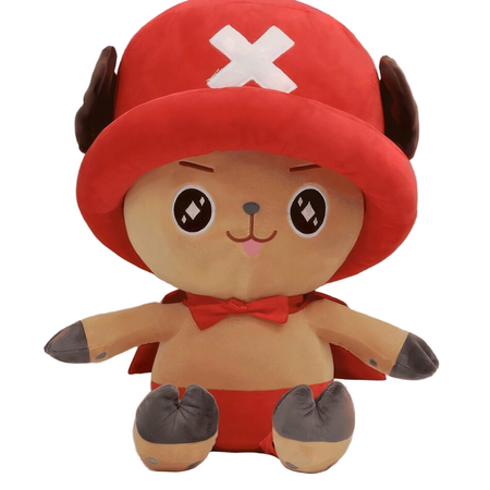 Peluche Tony Chopper One piece mignon rouge