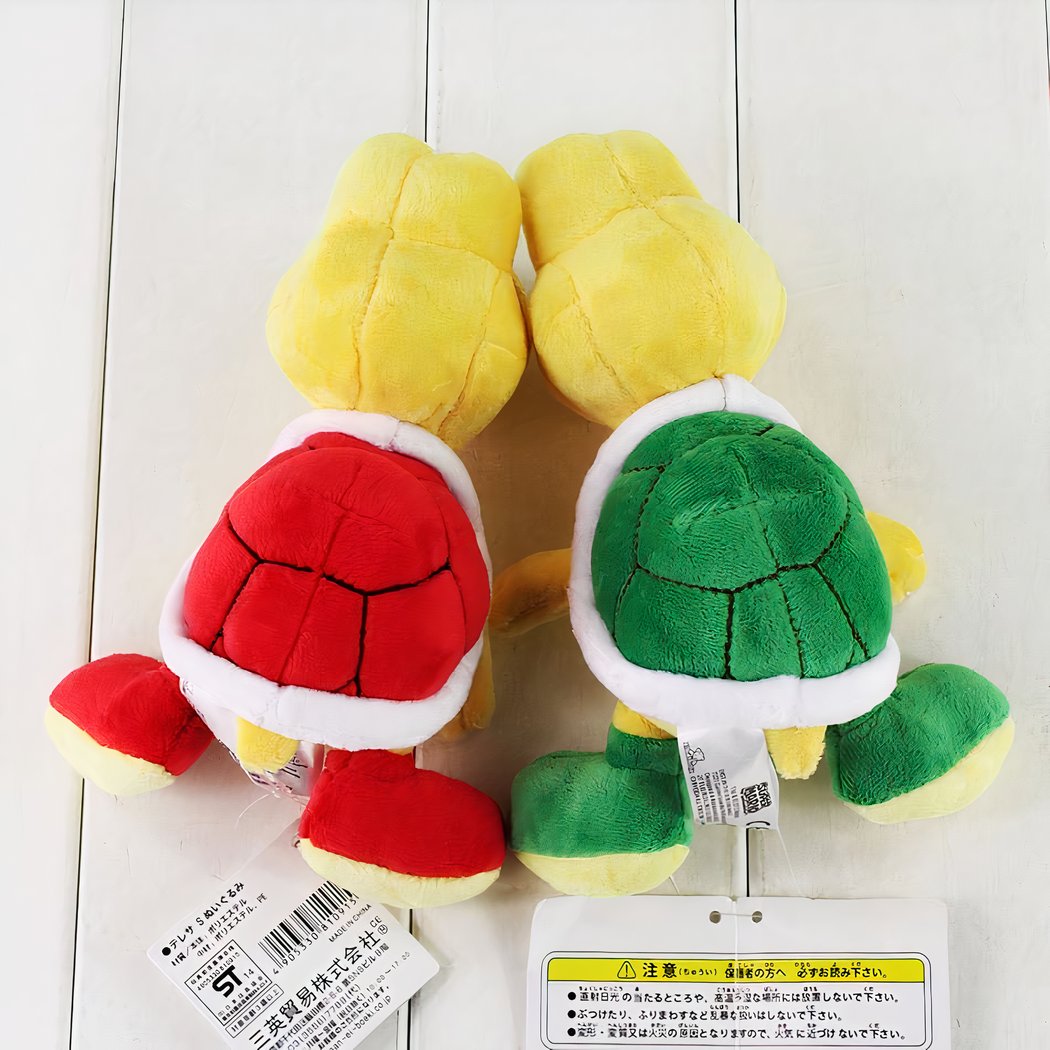 Peluche Tortue Koopa Troopa Mario rouge