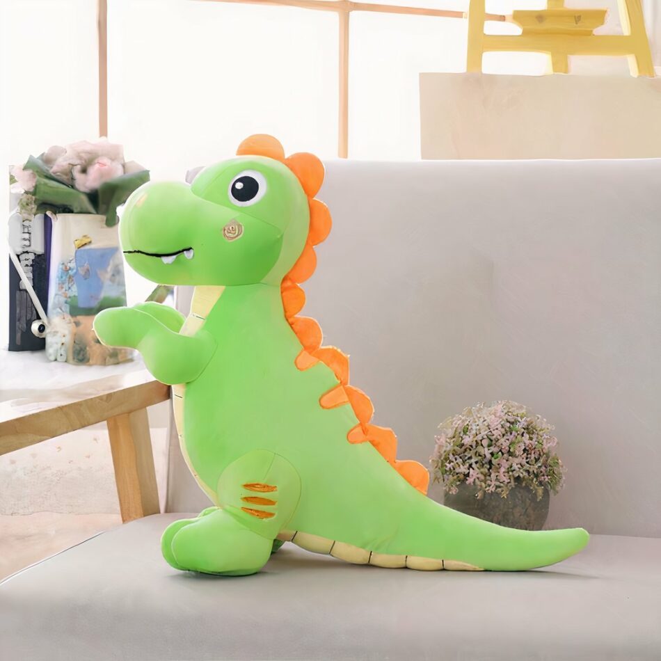 Peluche Tyrannosaurus Rex Vert
