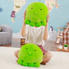 Peluche Verte poulpe oreiller