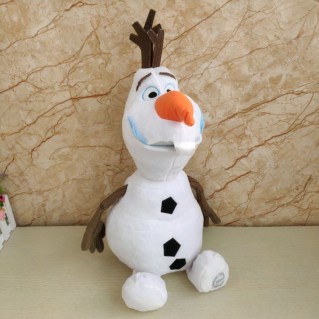 Peluche bonhomme de neige Olaf