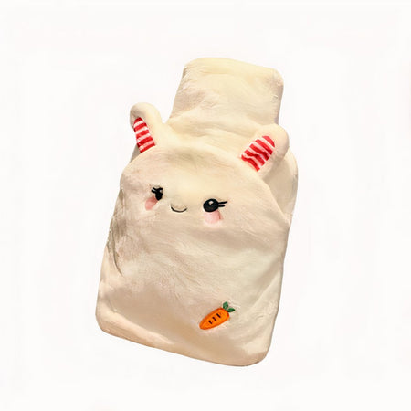 Peluche bouillote lapin avec carrote
