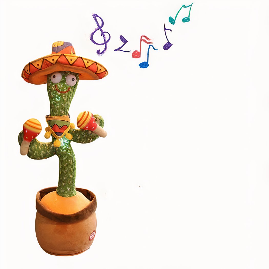 Peluche cactus dansant