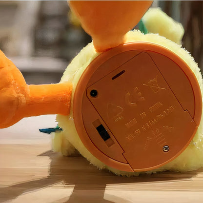 Peluche canard dansant