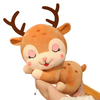 Peluche cerf endormie