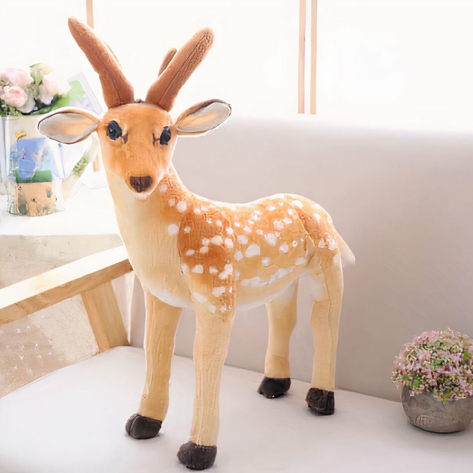 Peluche cerf mignon