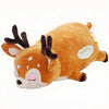 Peluche cerf oreiller géant