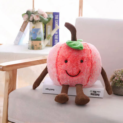 Peluche fruit cerise pour enfants
