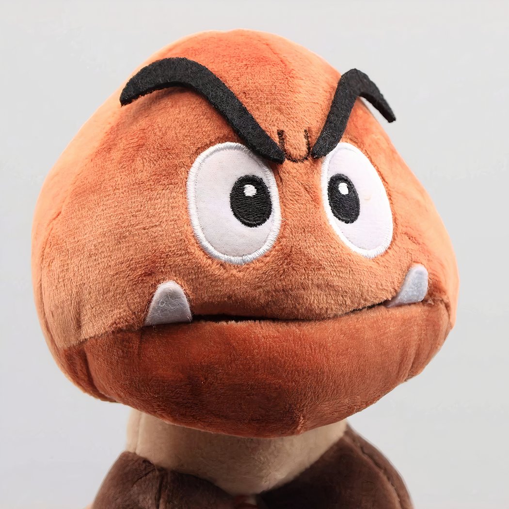 Peluche champignon maléfique Mario