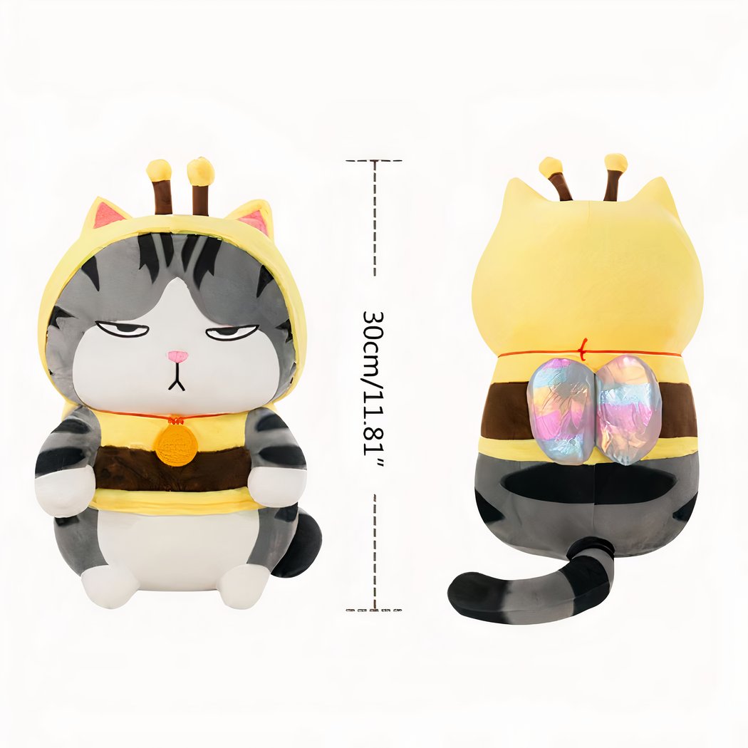 Peluche chat design mignon
