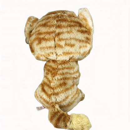 Peluche chaton rayé