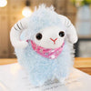 Peluche chèvre pour petite fille