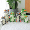 Peluche crocodile gris trop mignonne