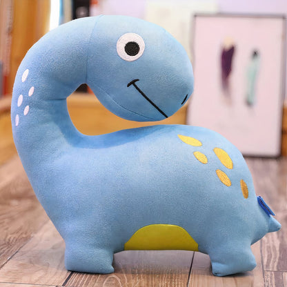 Peluche dinosaure rigolote bleue