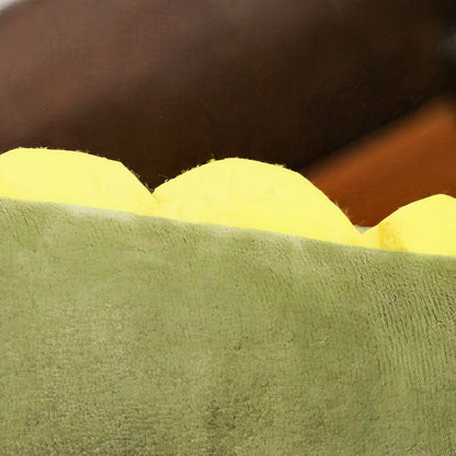 Peluche dinosaure vert