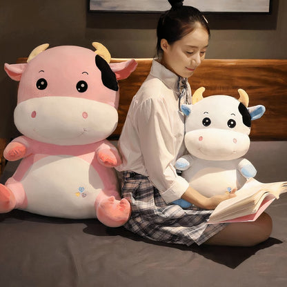 Peluche vache mignonne pour enfant
