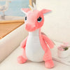 Peluche dragon mignon rose