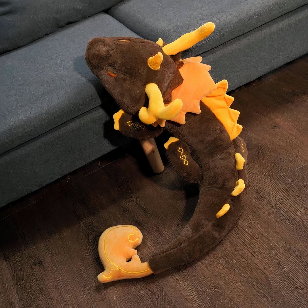 Peluche dragon zhongli