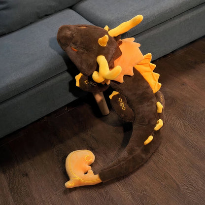 Peluche dragon zhongli