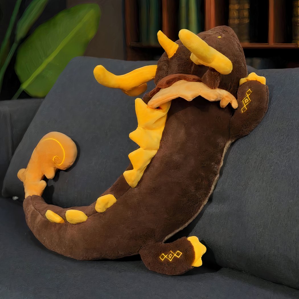 Peluche dragon zhongli