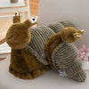 Peluche escargot vert