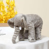 Peluche éléphant oreiller grise