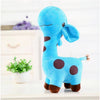 Peluche girafe toute mignonne bleue