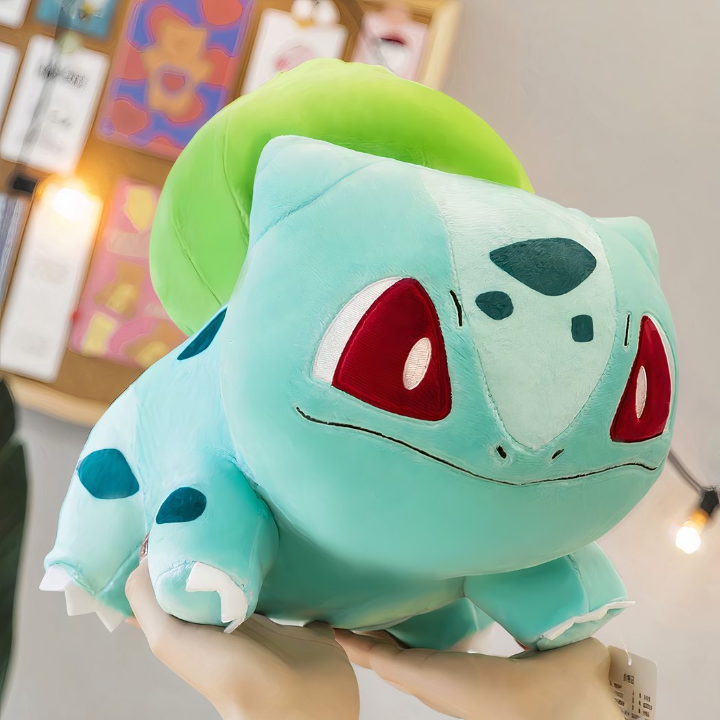 Peluche grand oreiller Bulbasaur