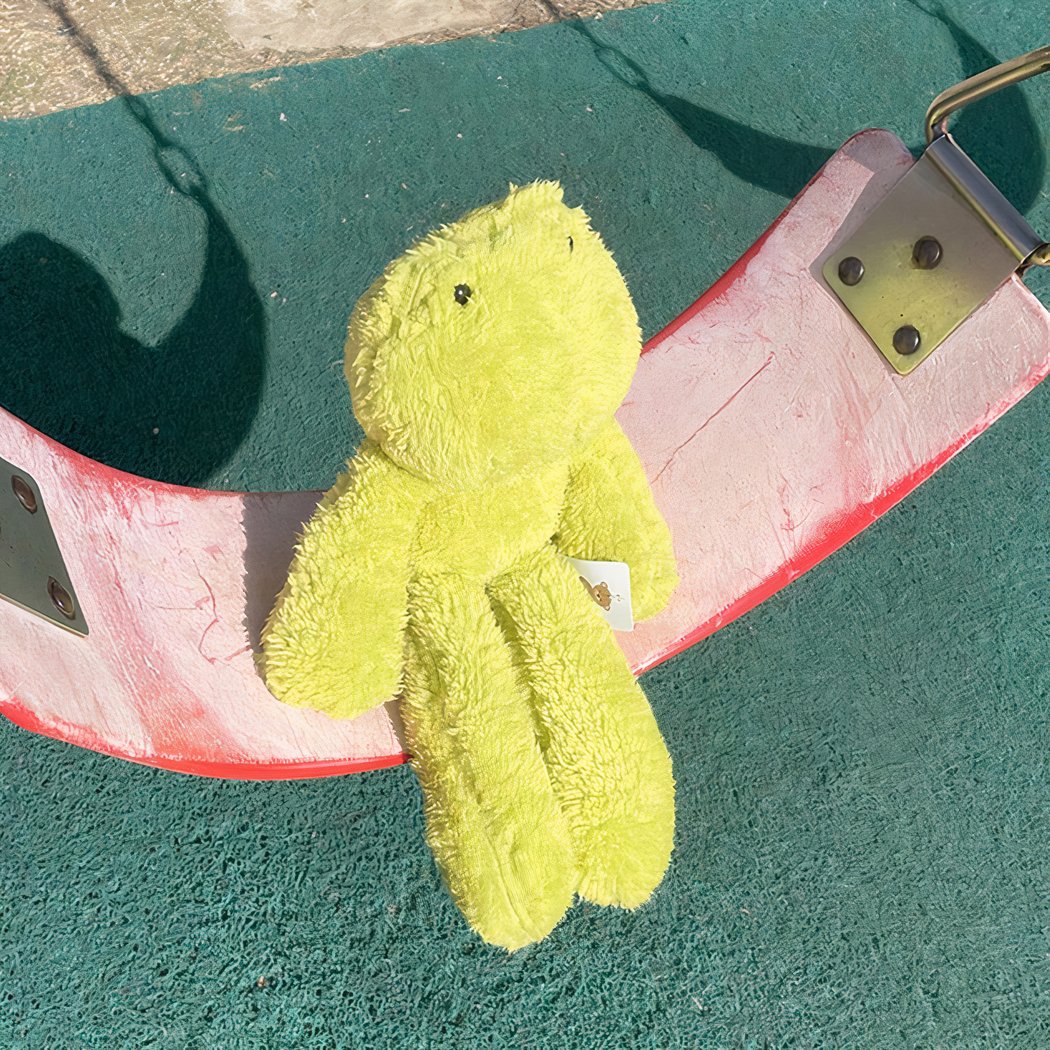 Peluche grenouille mignonne